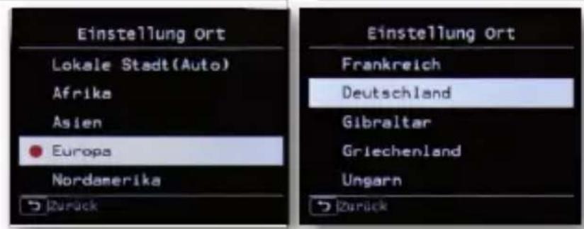 Imperial DABMAN i310 CD - Locatie van instellingen - 1