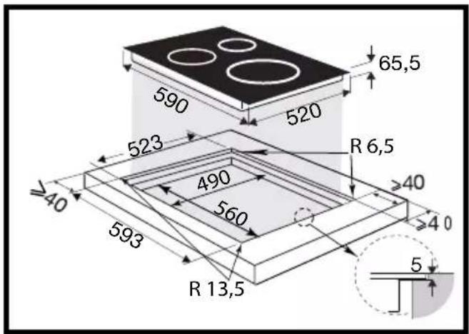SAUTER SPI9364B - Encastrement - 2