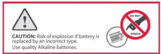 ONE FOR ALL URC 2110 - BATTERIES - 5