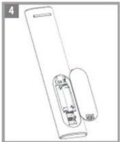 ONE FOR ALL URC 2160 - BATTERIES - 4