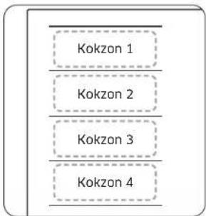 SAMSUNG NZ84C6057FK - Flex-zon Plus (endast på modeller med Flex-zon Plus) - 1