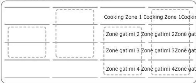 SAMSUNG NZ84C6057FK - Zona fleksibël plus (Vetëm për modelet që e kanë zonën fleksibël plus) - 2