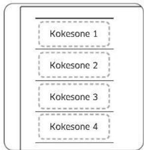 SAMSUNG NZ84C6057FK - Fleksisone Pluss (Kun for modeller med Fleksisone Pluss) - 1