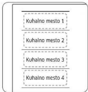 SAMSUNG NZ84C6057FK - Prilagodljivo mesto Plus (samo za modele s prilagodljivim mestom plus) - 1