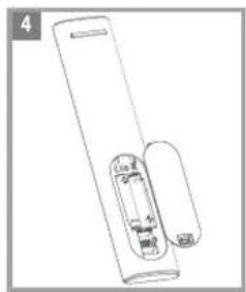 ONE FOR ALL URC 2140 - BATTERIES - 4