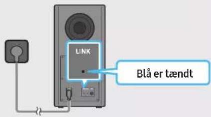 LINK Blå er tændt