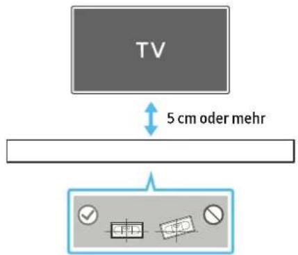 TV 5 cm oder mehr
