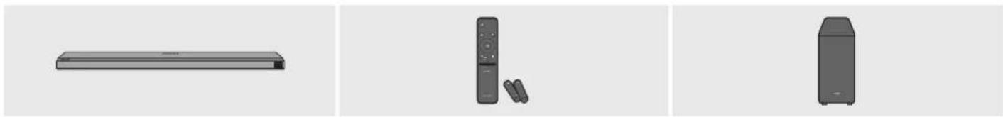SAMSUNG HW-Q810A - COMPROBACIÓN DE LOS COMPONENTES - 1