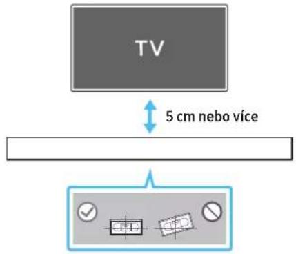 TV 5 cm nebo více