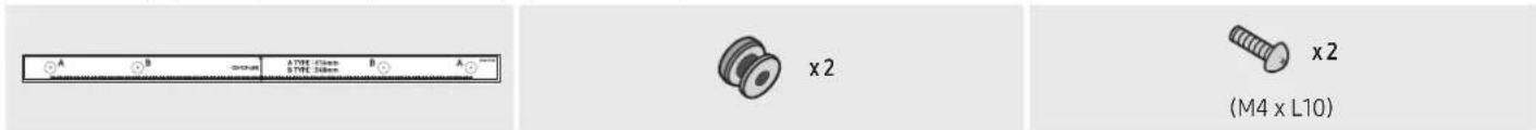 A B A TYPE 10mm B TYPE 20mm x2 x2 (M4 x L10)
