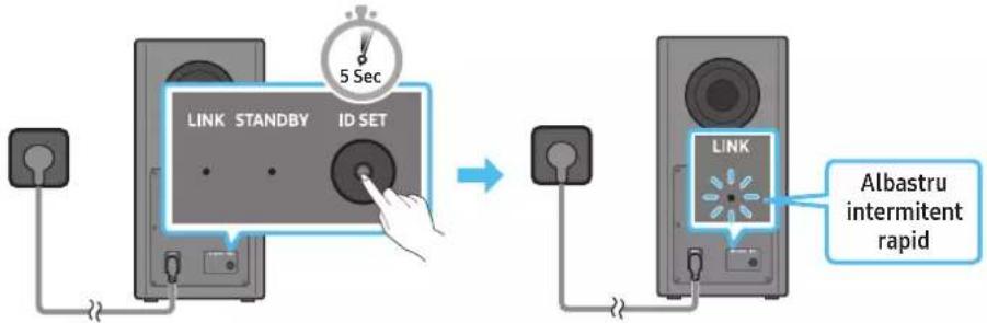 LINK STANDBY ID SET 5 Sec LINK Albastru intermittent rapid