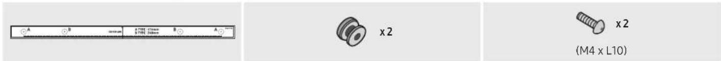 A B A TFE (Close) B TFE (Close) x2 x2 (M4 x L10)