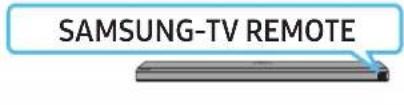 SAMSUNG HW-Q810A - Indstilling af Soundbar-lyden med en tv'ets fjernbetjening - 4