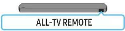 SAMSUNG HW-Q710C - „Soundbar“ garsumo reguliavimas televizoriaus nuotoliniu pulteliu - 6