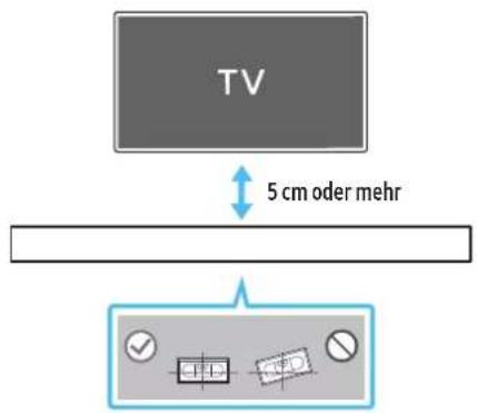 TV 5 cm oder mehr
