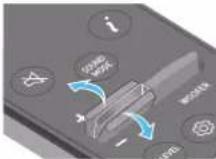 SAMSUNG HW-Q710C - Einlegen der Batterien vor der Verwendung der Fernbedienung (AAA-Batterien X 2) - 18
