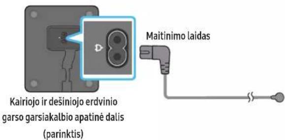 SAMSUNG HW-Q710C - Maitinimo ir jrenginių prijungimas - 2
