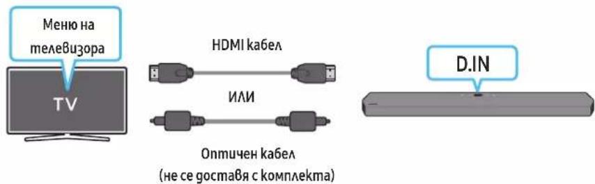 SAMSUNG HW-Q910A - Използване на функцията Q-Symphony - 1