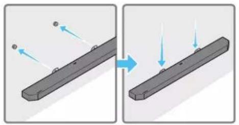 SAMSUNG HW-Q910A - Componentes do suporte de parede - 11