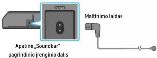 SAMSUNG HW-Q910A - Maitinimo ir jrenginių prijungimas - 2