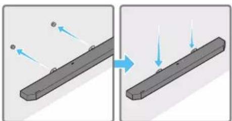 SAMSUNG HW-Q910A - Componentes del montaje en pared - 11