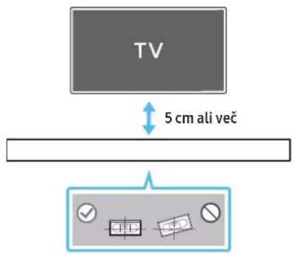 SAMSUNG HW-Q910A - Stensko vodilo postavite ob površino stene. - 1