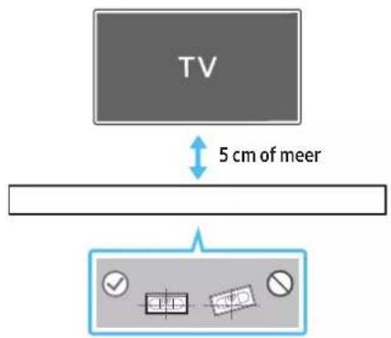 SAMSUNG HW-Q910A - Plaats de muurmontagegids tegen de muur. - 1