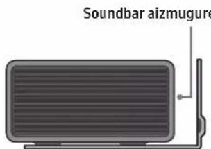 SAMSUNG HW-Q910A - Sienas stiprinājuma kronšteins - 6