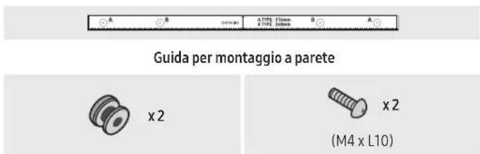 SAMSUNG HW-Q910A - Componenti del supporto per montaggio a parete - 1