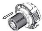 Orbegozo APS 1400 - ASSEMBLY TO LIQUIDS SUCTION - 2