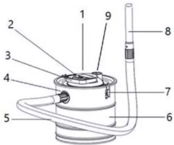 Orbegozo APZ 1200 - PEÇAS DE VÁCURO - 1