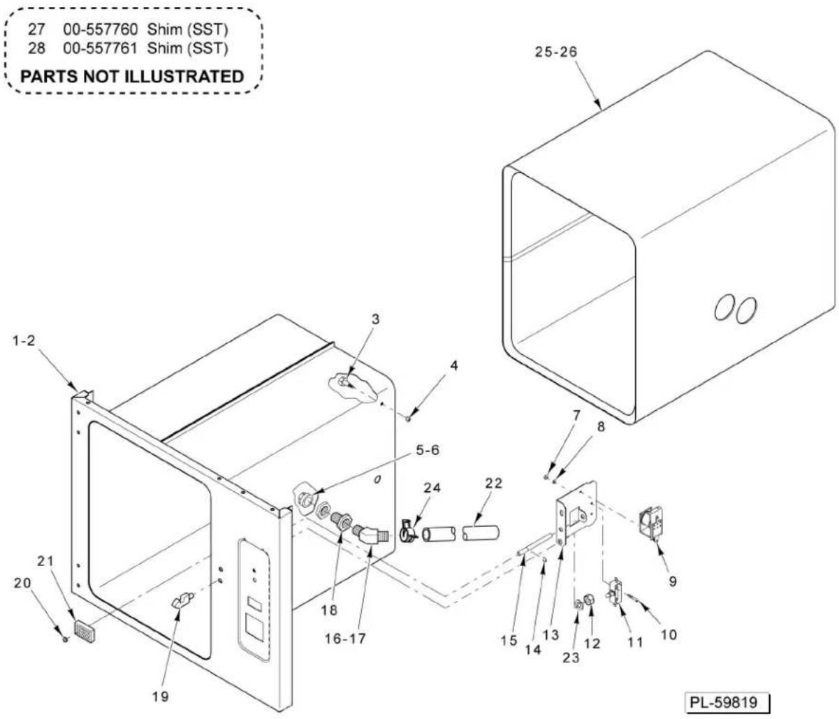Vulcan C24EA3-LWE - DOOR - 1