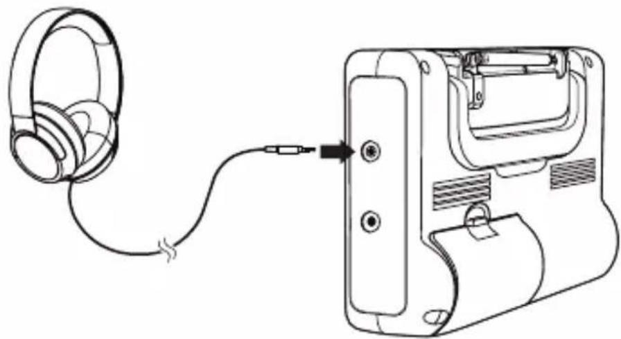 LENCO MPR-035 - Utilisation des écouteurs - 1