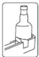 Rommer FLE 161 INOX-V - Portabotellas (En algunos modelos) - 1