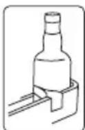 Rommer FLE 161 INOX-V - Porte-bouteille(Dans certains modèles - 1