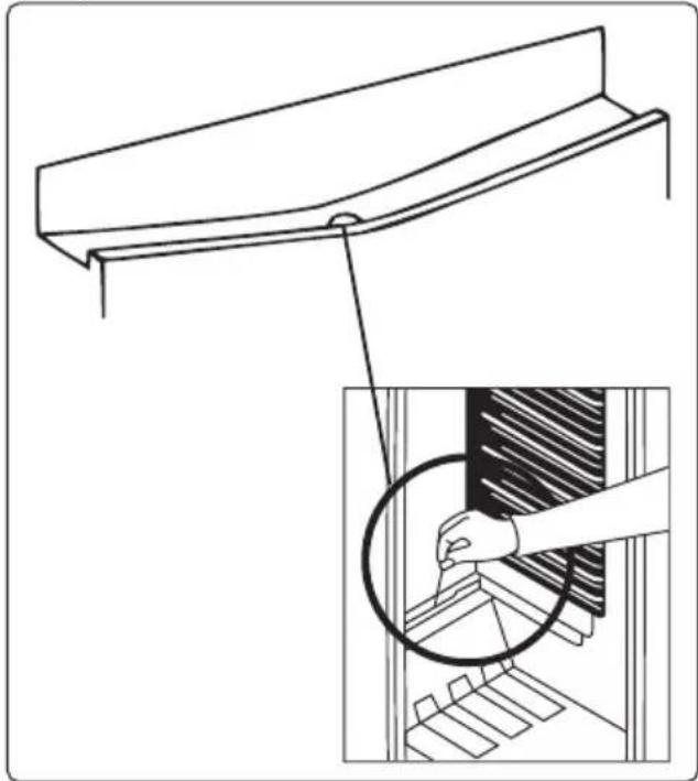 Rommer FLE 161 INOX-V - Defrosting the Refrigerator Compartment - 1
