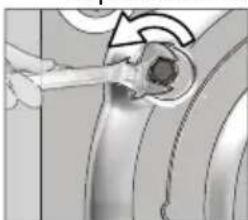 BEKO WTE 7511 B0 - Вадење на транспортните брави - 1