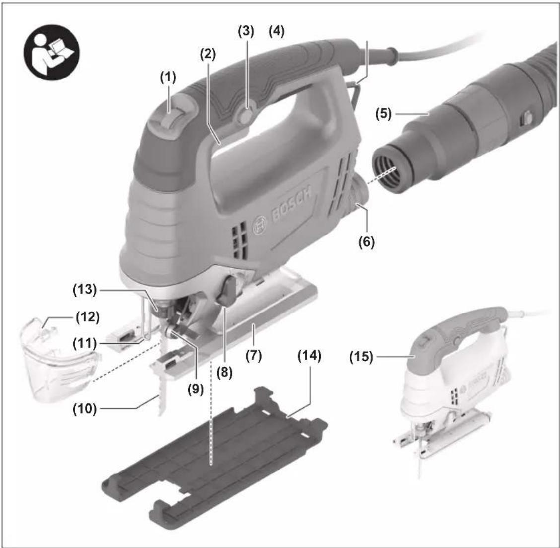 BOSCH GST 750 Professional - 1