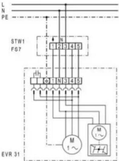 Maico EVH 31 - Schaltbilder / Wiring diagram / Schémas de branchement - 3