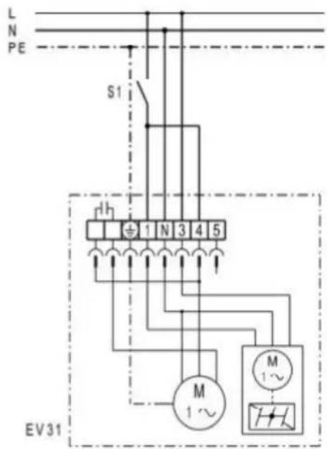 Maico EVH 31 - Schaltbilder / Wiring diagram / Schémas de branchement - 2