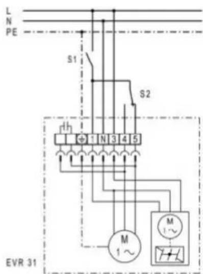 Maico EVH 31 - Schaltbilder / Wiring diagram / Schémas de branchement - 4