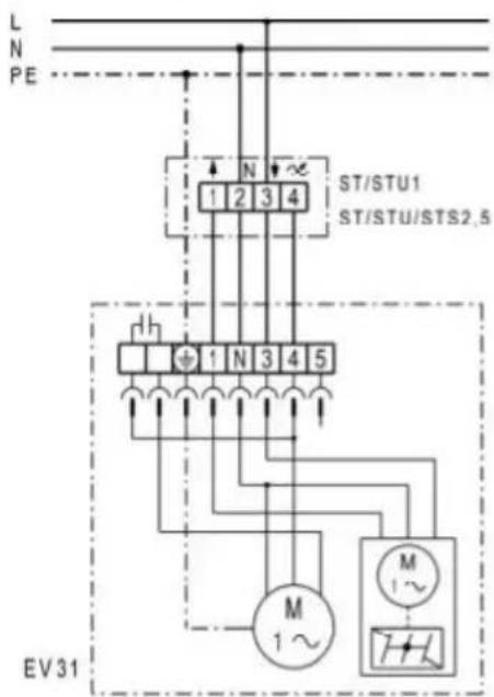 Maico EVH 31 - Schaltbilder / Wiring diagram / Schémas de branchement - 1