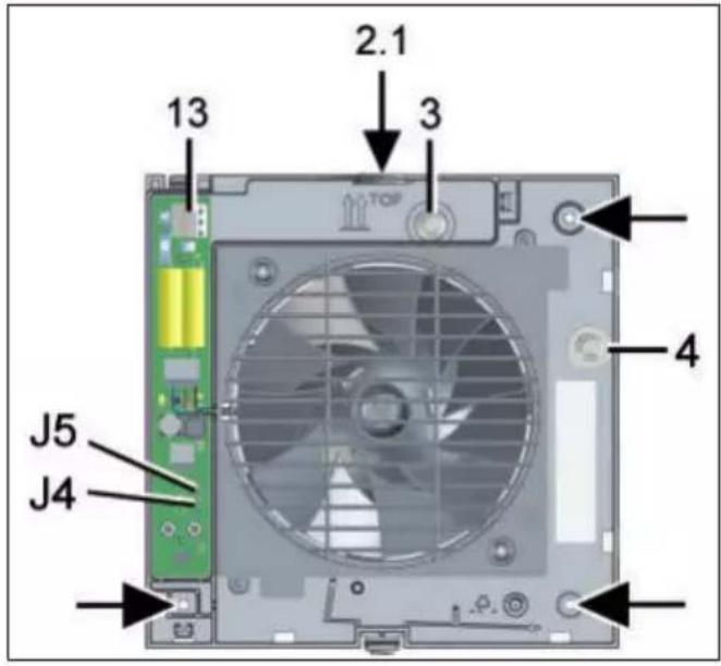 Maico ECA 150 ipro B - Montage du boîtier - 1