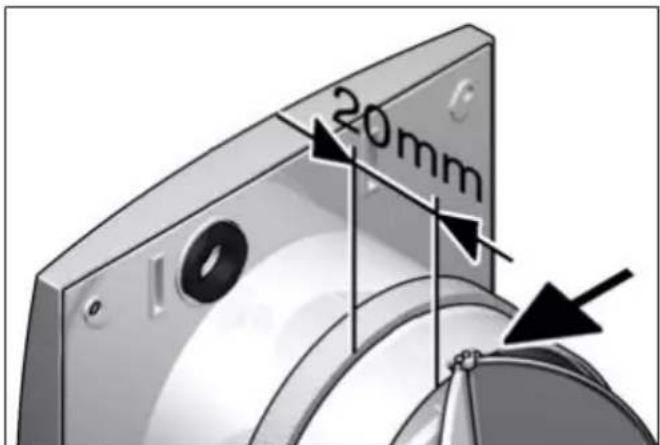 Maico ECA piano H - NOTICE Damage to unit/functional problems in the event of rubbing impeller. - 1
