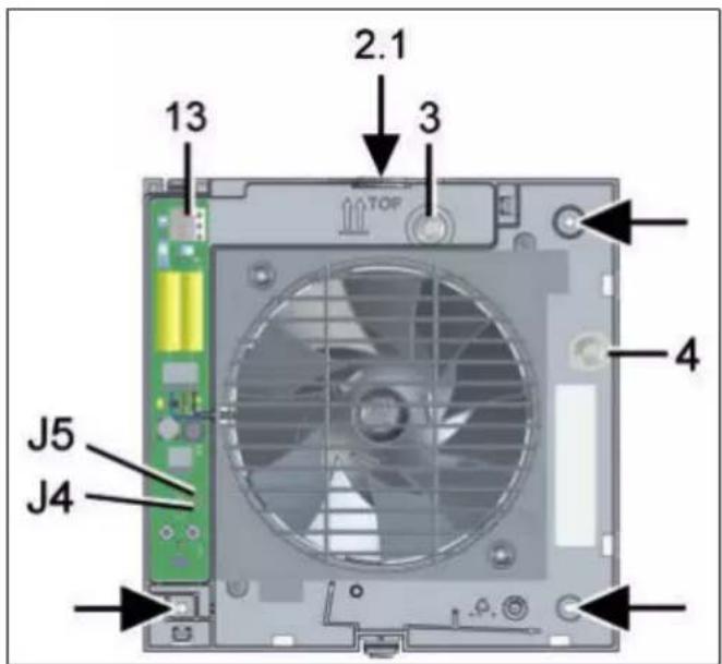 Maico ECA 150 ipro H - ACHTUNG Gerätebeschädigung/Funktionsstörung bei streifendem Flügelrad. - 1