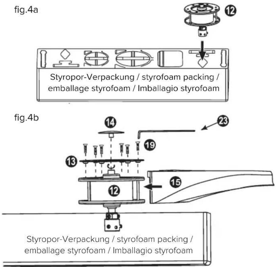 fig.4a Styropor-Verpackung / styrofoam packing / emballage styrofoam / Imballagio styrofoam fig.4b Styropor-Verpackung / styrofoam packing / emballage styrofoam / Imballagio styrofoam