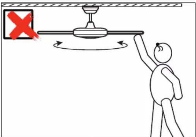Diagram showing a person using a pulley system with a red X mark indicating failure or absence, and directional arrows indicating rotation.