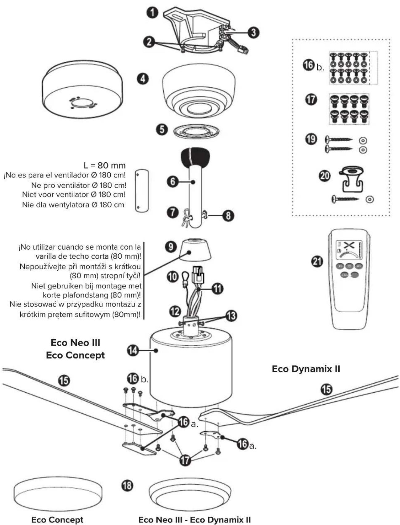 CasaFan Eco Dynamix II - ECO NEO III - ECO CONCEPT ECO DYNAMIX II - 1