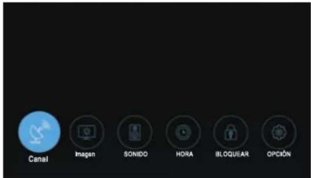 OK OTV 32H-5022C - Cómo explorar menús - 1