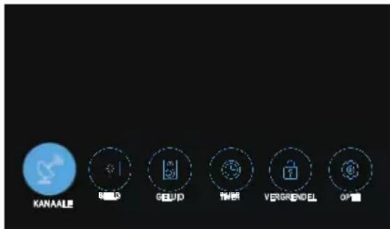 OK OTV 32H-5022C - Hoe door de menu's te bladeren - 1